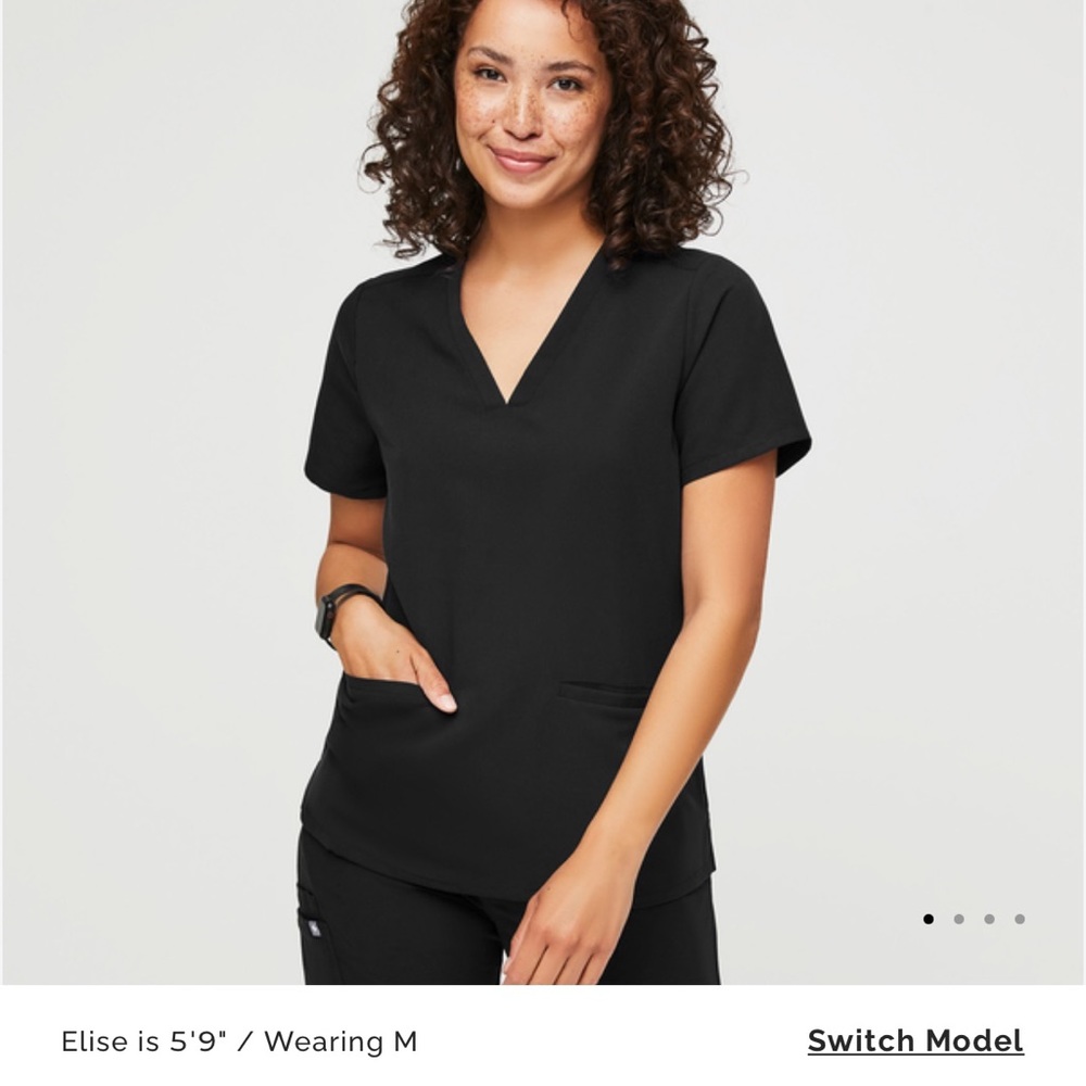 Figs Casms 3 pocket scrub top